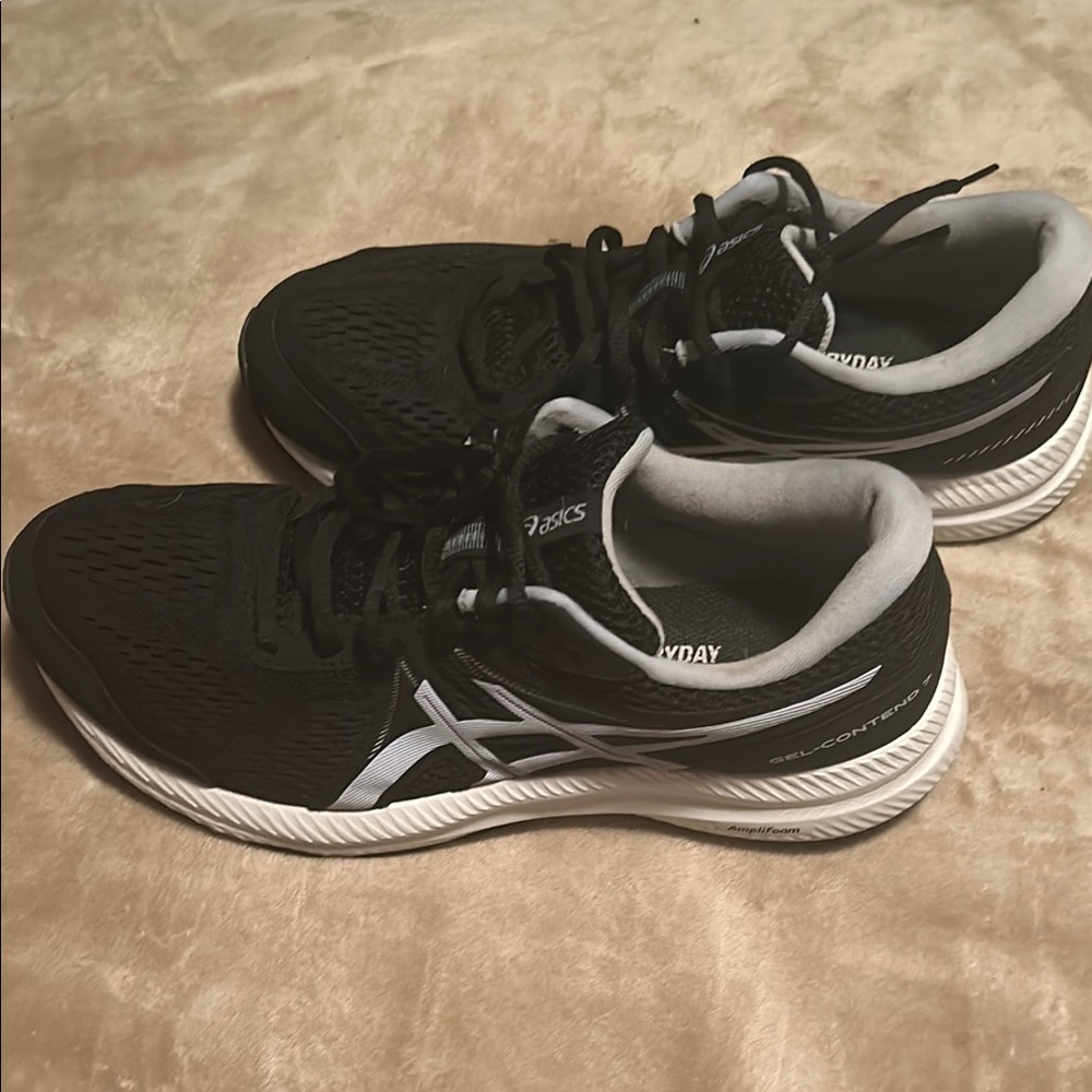 ASICS Black Running Shoes